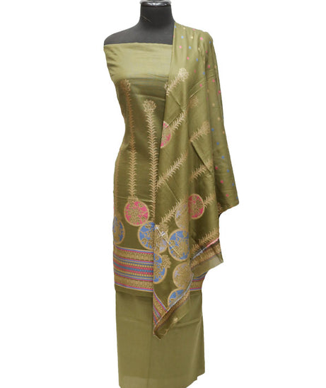 Jacquard Lawn 3Pcs D#1 M Green