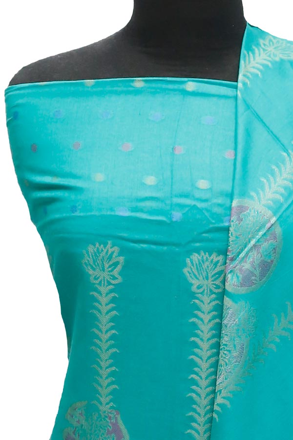 Jacquard Lawn 3Pcs D#1 Sea Green