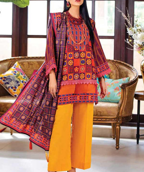 Jacquard Luxurious Khaddar'22 D#1