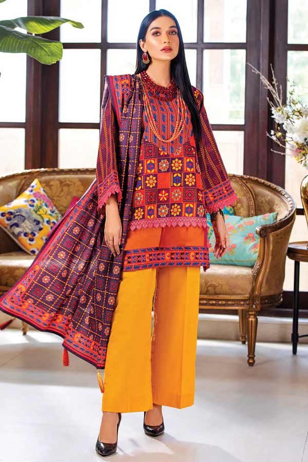 Jacquard Luxurious Khaddar'22 D#1