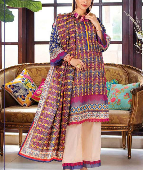 Jacquard Luxurious Khaddar'22 D#10