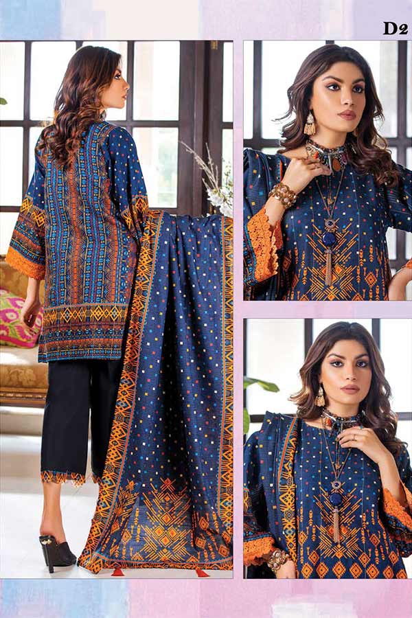 Jacquard Luxurious Khaddar'22 D#2