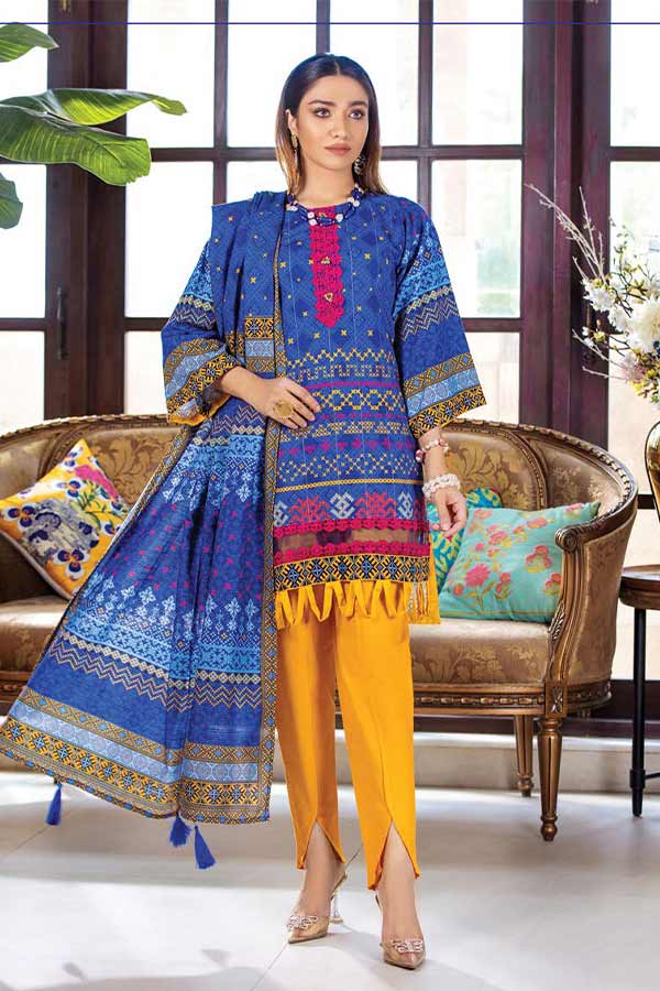 Jacquard Luxurious Khaddar'22 D#8