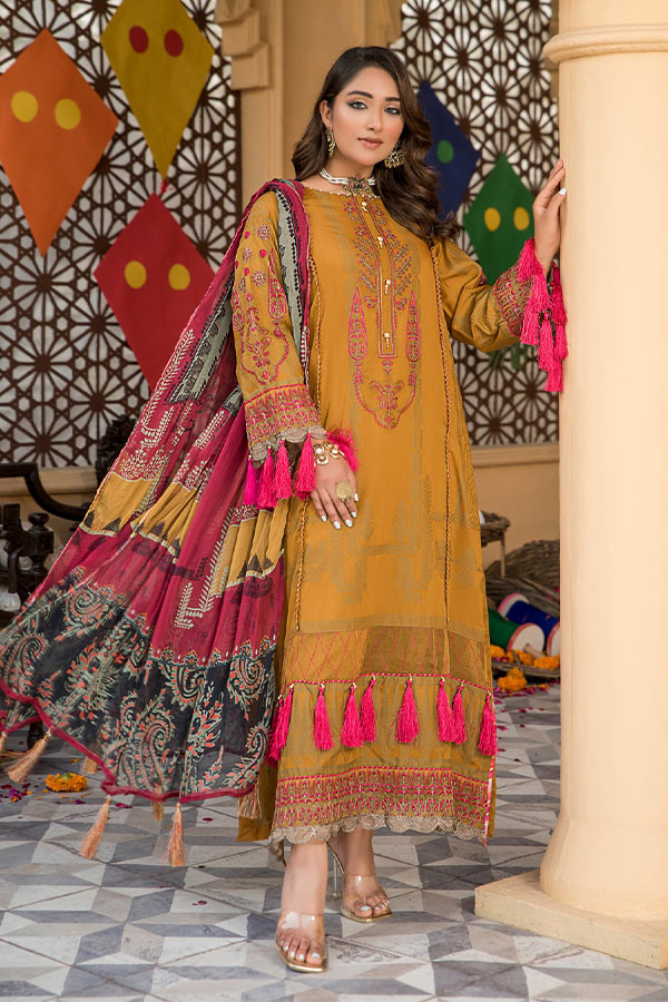 Jacquard Parwaz-e-Janoon Lawn'23 D#1