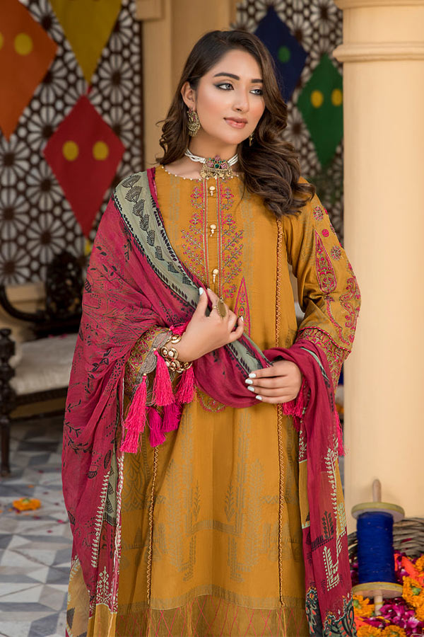 Jacquard Parwaz-e-Janoon Lawn'23 D#1
