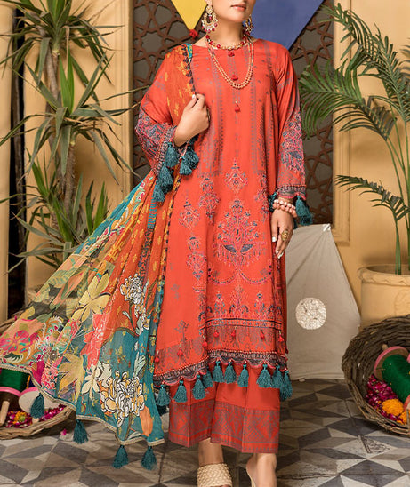 Jacquard Parwaz-e-Janoon Lawn'23 D#4