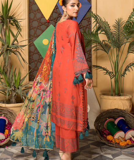 Jacquard Parwaz-e-Janoon Lawn'23 D#4