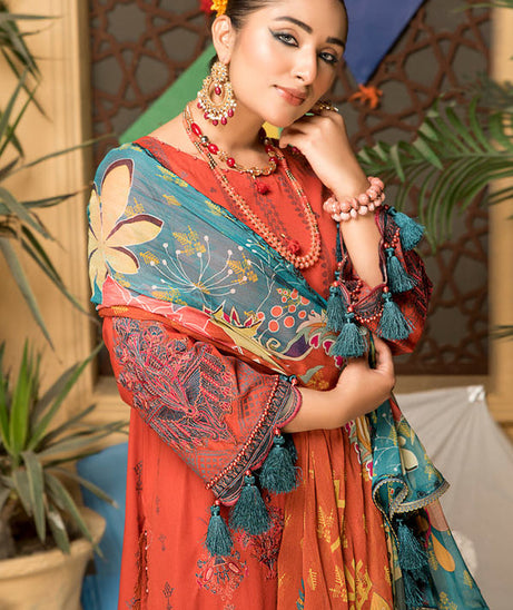 Jacquard Parwaz-e-Janoon Lawn'23 D#4