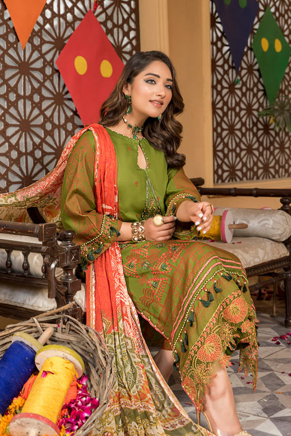 Jacquard Parwaz-e-Janoon Lawn'23 D#7