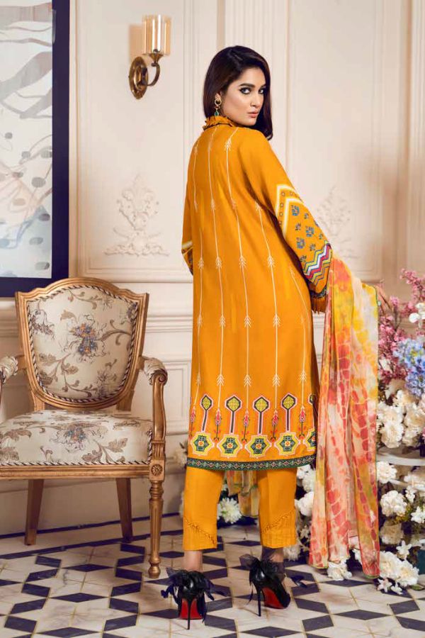 Jahanara Coral Linen`21 CJ#08