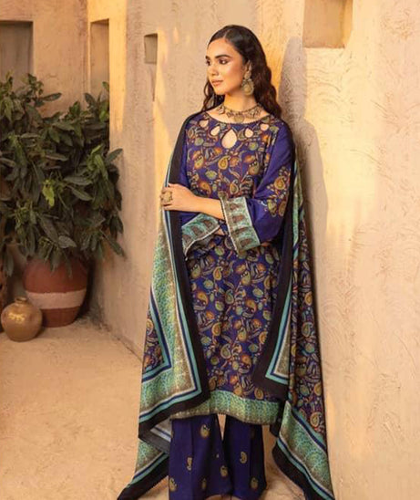 Janan Nazneen Viscose`24 D#1 (Blue)
