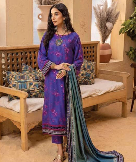 Janan Nazneen Viscose`24 D#1 (Purple)