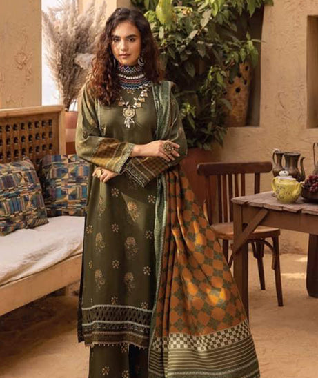 Janan Nazneen Viscose`24 D#1 (Rust)