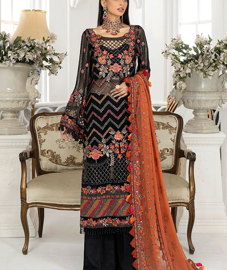 Janique Luxury Chiffon`22 JN-10 Glitzy Galaxy
