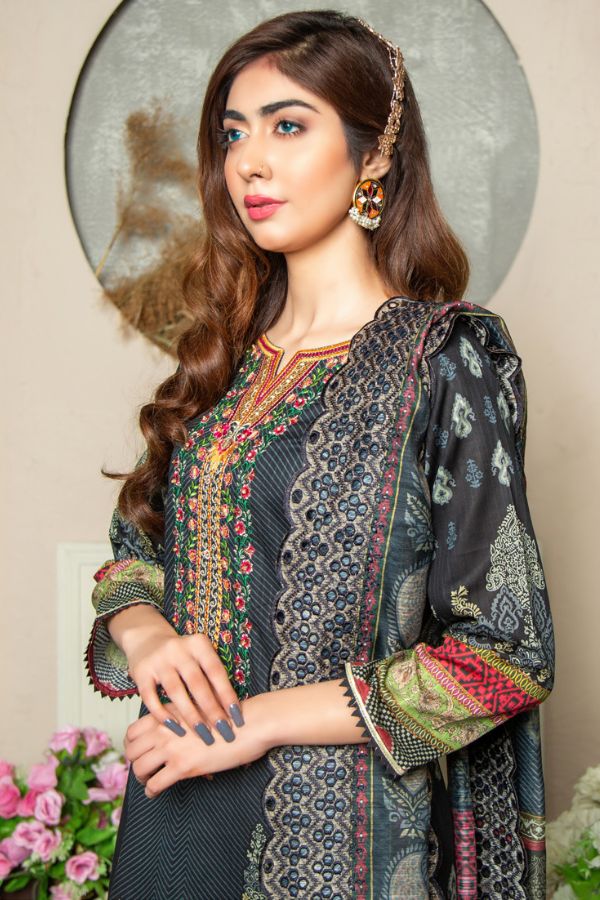 Jasmin D/Print Emb Lawn`22 D#1
