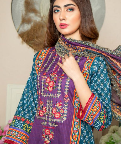 Jasmin D/Print Emb Lawn`22 D#2