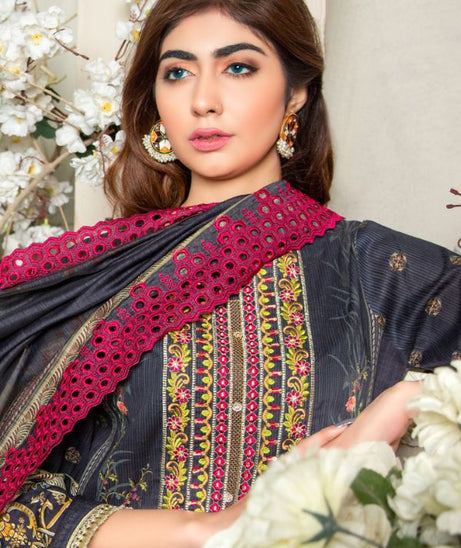 Jasmin D/Print Emb Lawn`22 D#3