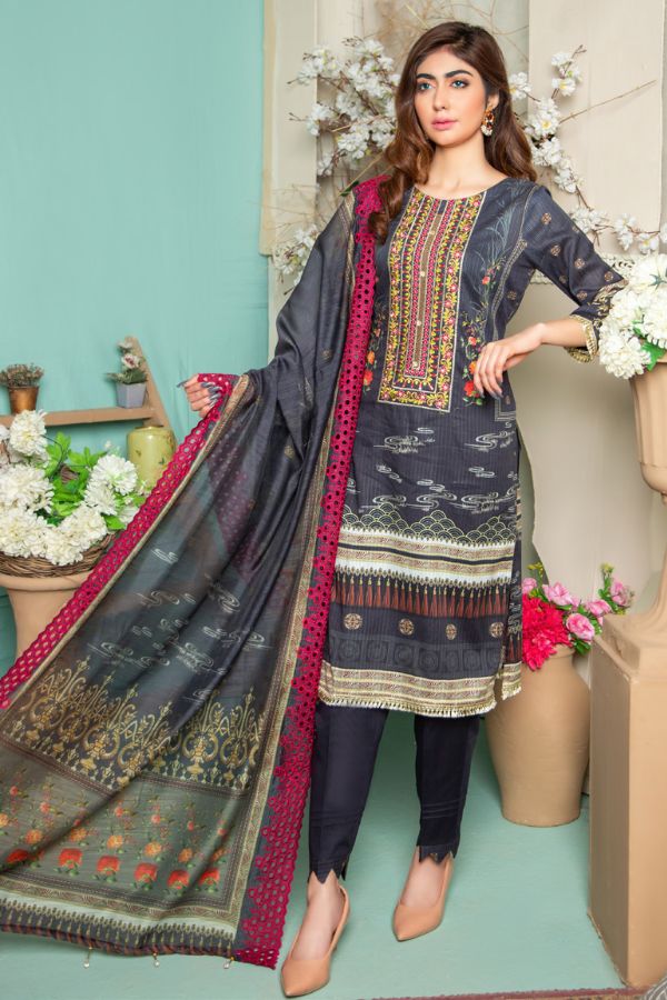 Jasmin D/Print Emb Lawn`22 D#3