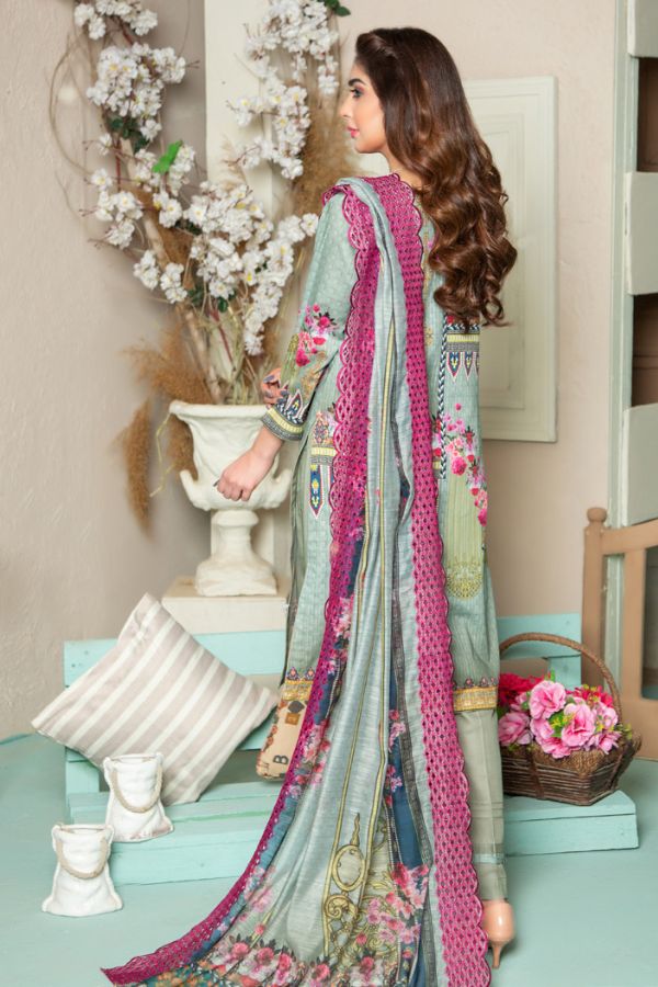 Jasmin D/Print Emb Lawn`22 D#4