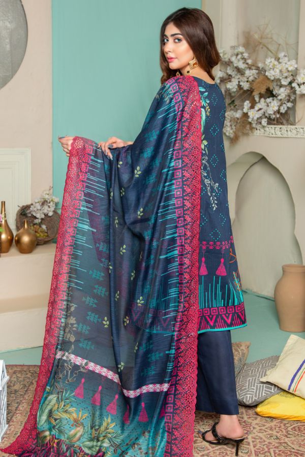 Jasmin D/Print Emb Lawn`22 D#5