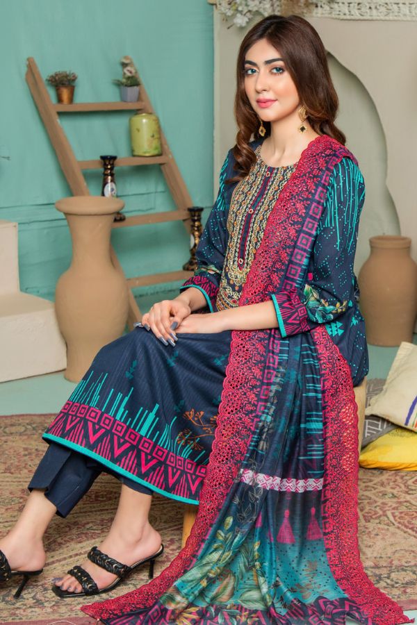 Jasmin D/Print Emb Lawn`22 D#5