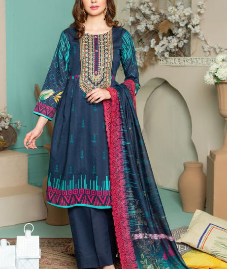 Jasmin D/Print Emb Lawn`22 D#5
