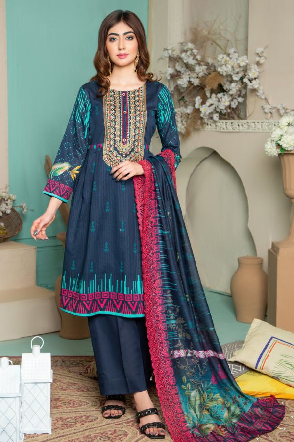 Jasmin D/Print Emb Lawn`22 D#5