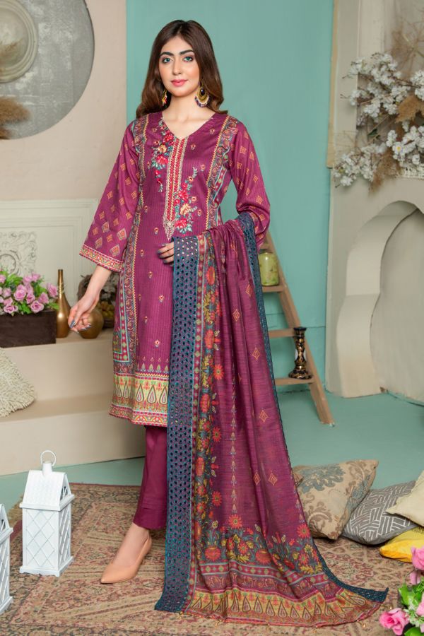 Jasmin D/Print Emb Lawn`22 D#6
