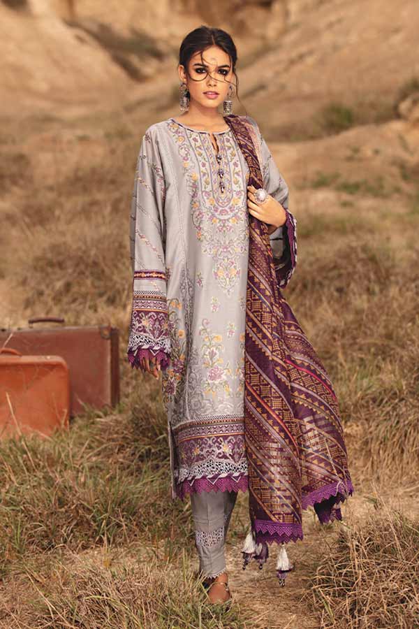Jazmin Karwan Luxury Lawn`21 D#1 (Sahim)