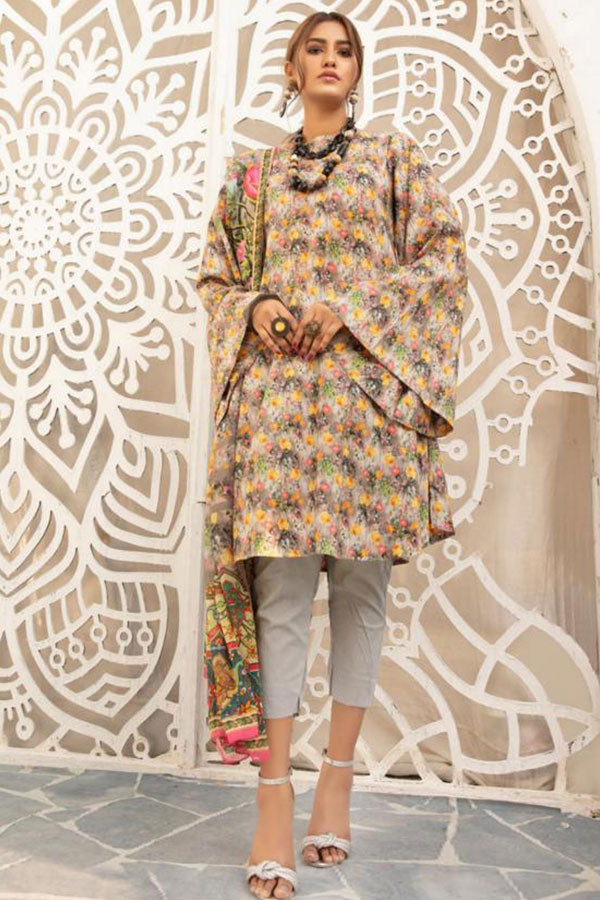 Johra Allure D/Print Lawn`21 JR#183