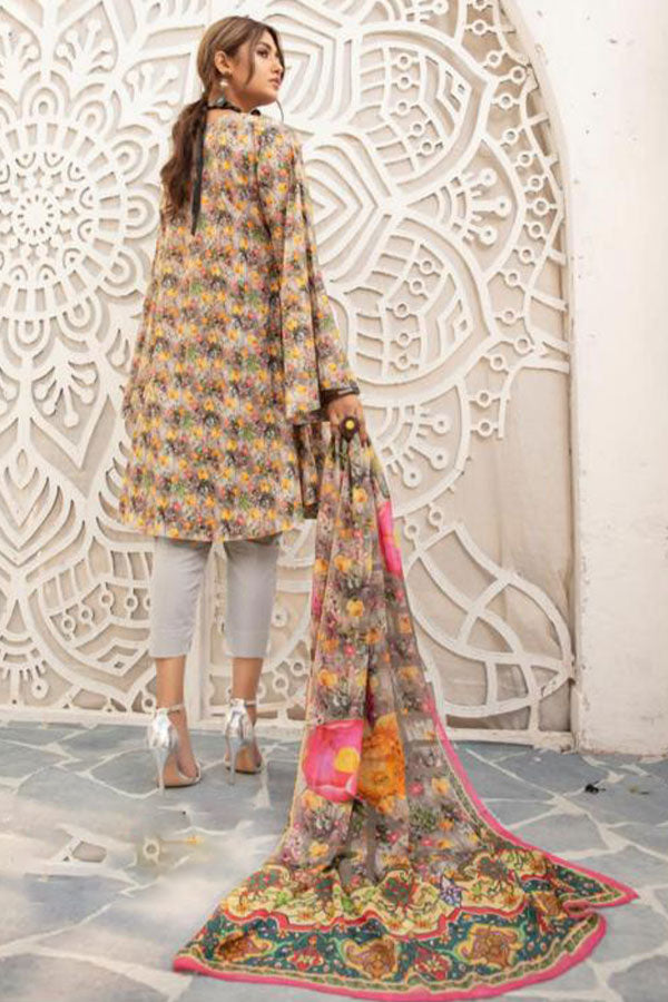 Johra Allure D/Print Lawn`21 JR#183