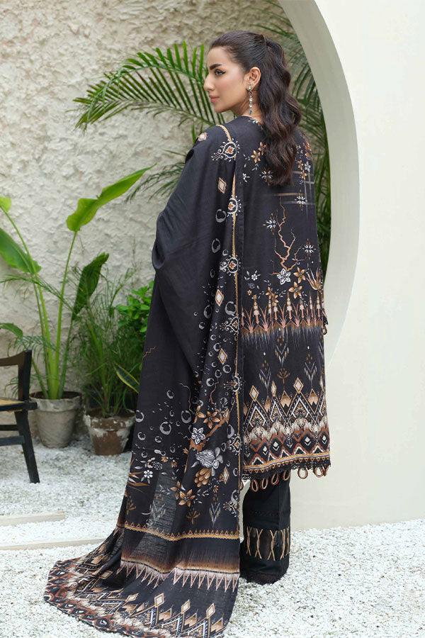 Johra Charismatic Emb Khaddar'24 JH#118