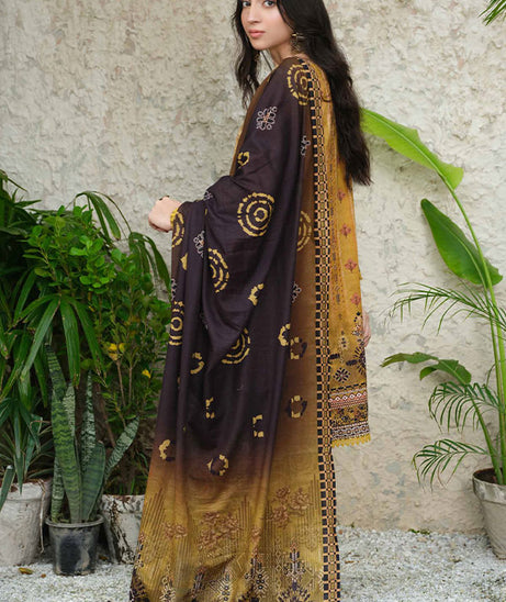 Johra Charismatic Emb Khaddar'24 JH#119