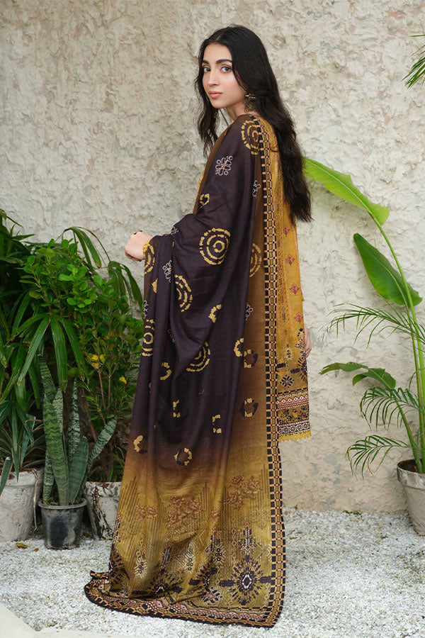 Johra Charismatic Emb Khaddar'24 JH#119