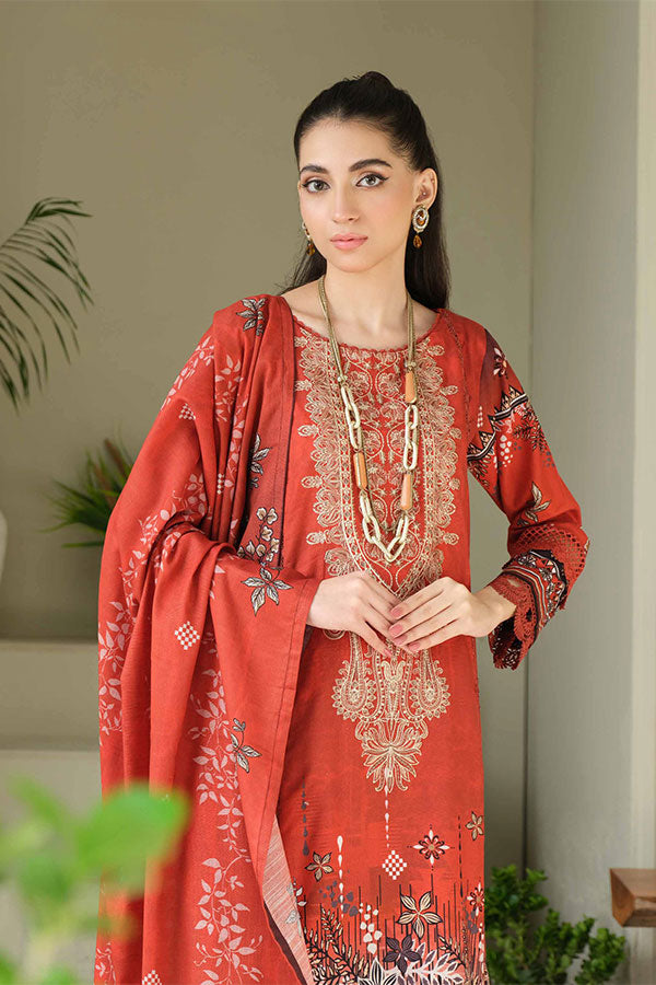 Johra Charismatic Emb Khaddar'24 JH#120