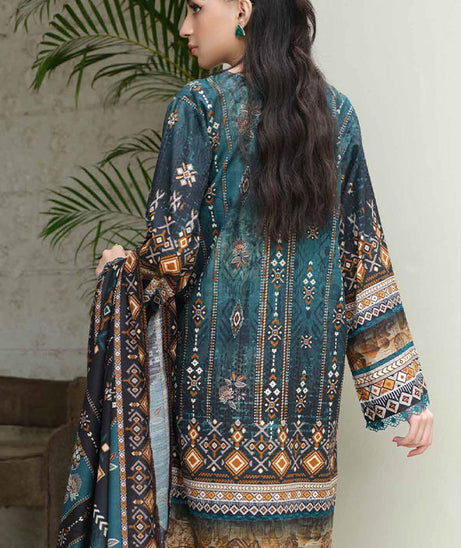 Johra Charismatic Emb Khaddar'24 JH#121