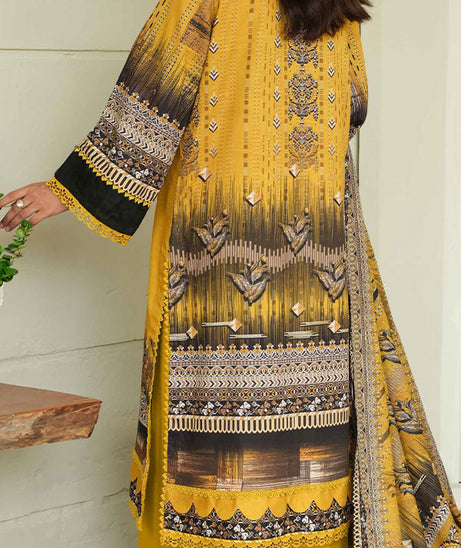 Johra Charismatic Emb Khaddar'24 JH#122