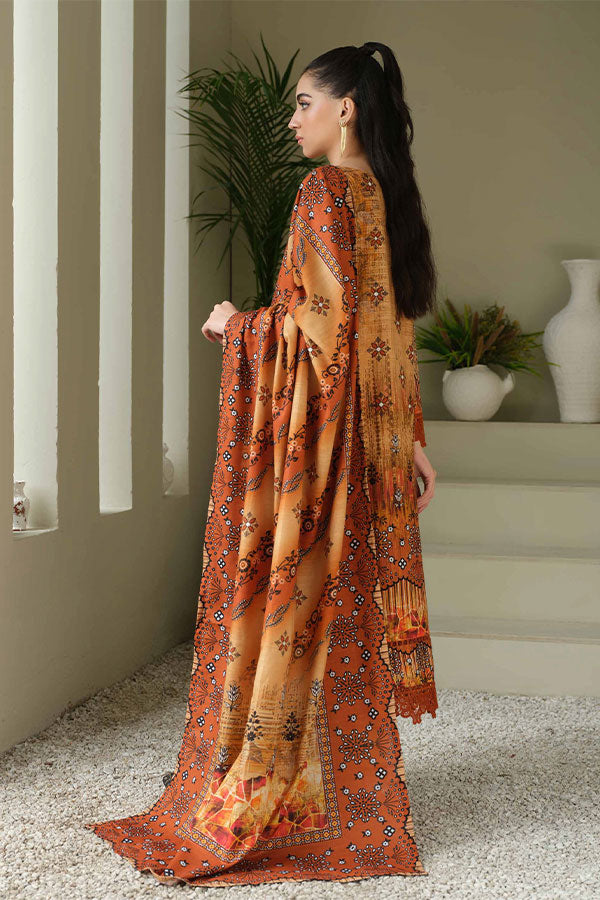 Johra Charismatic Emb Khaddar'24 JH#123