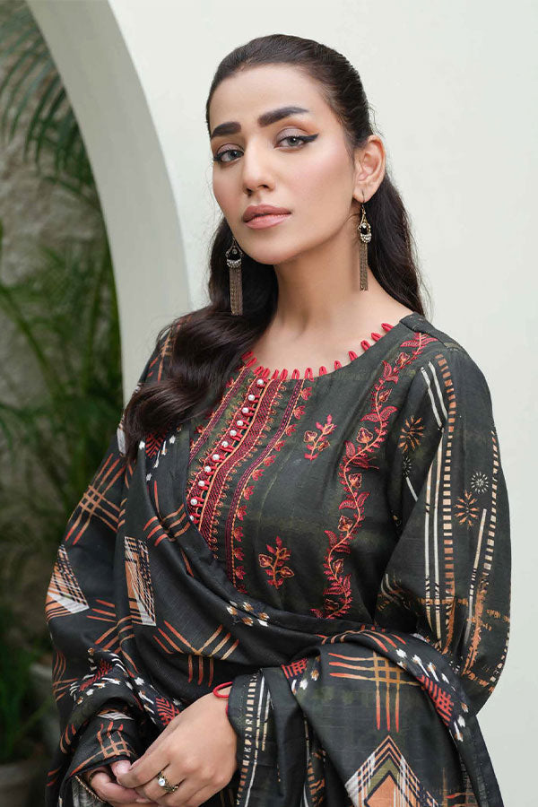 Johra Charismatic Emb Khaddar'24 JH#125