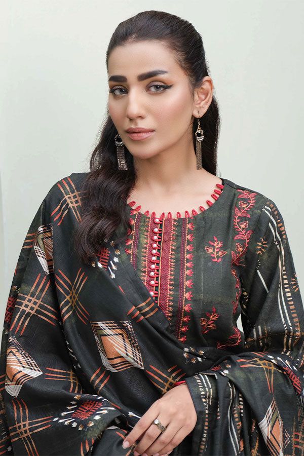 Johra Charismatic Emb Khaddar'24 JH#125