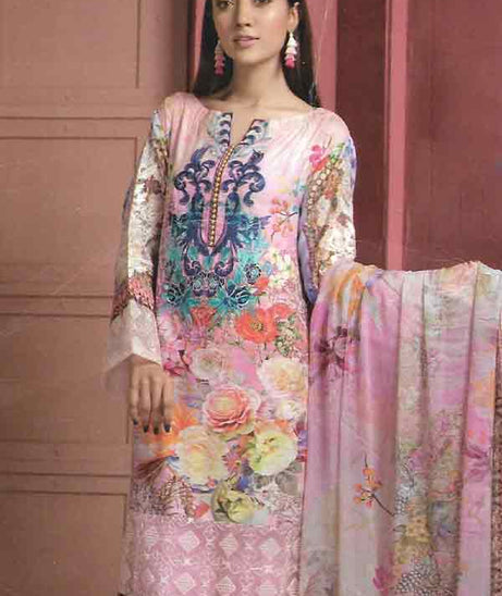 Johra Crystal Emb Slub Linen`20 JH#186