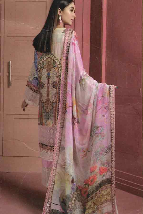 Johra Crystal Emb Slub Linen`20 JH#186