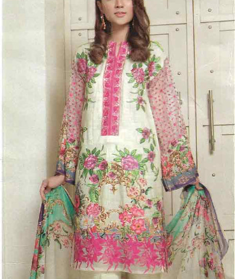 Johra Crystal Emb Slub Linen`20 JH#190