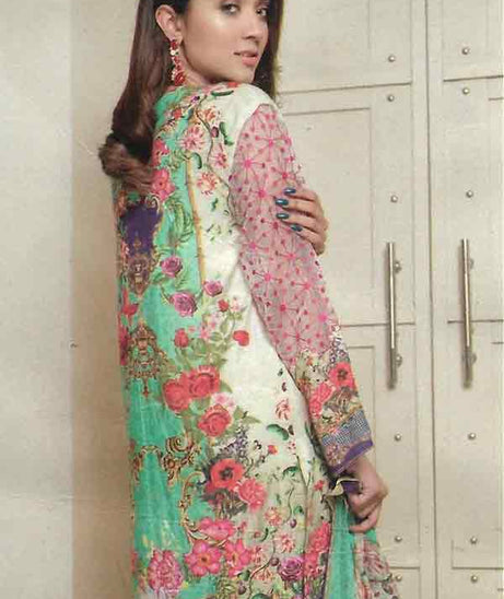 Johra Crystal Emb Slub Linen`20 JH#190