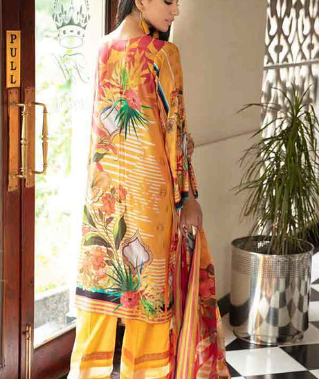 Johra Gul Bano S/Emb Linen`20 JH#72
