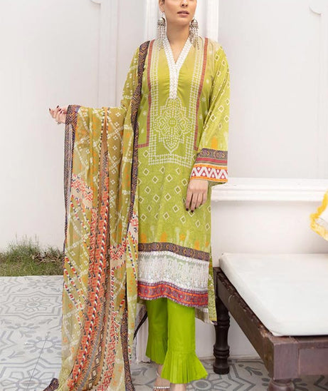 Johra Jal DP Emb Chunri Lawn'22 D#120