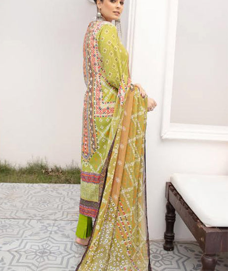 Johra Jal DP Emb Chunri Lawn'22 D#120