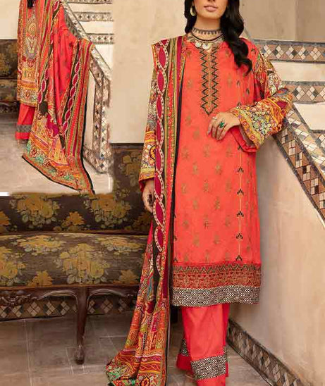 Johra Kundan Emb DP Linen`21 JR#102