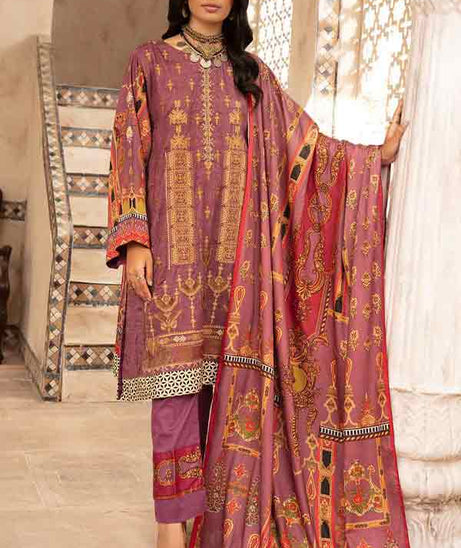 Johra Kundan Emb DP Linen`21 JR#104