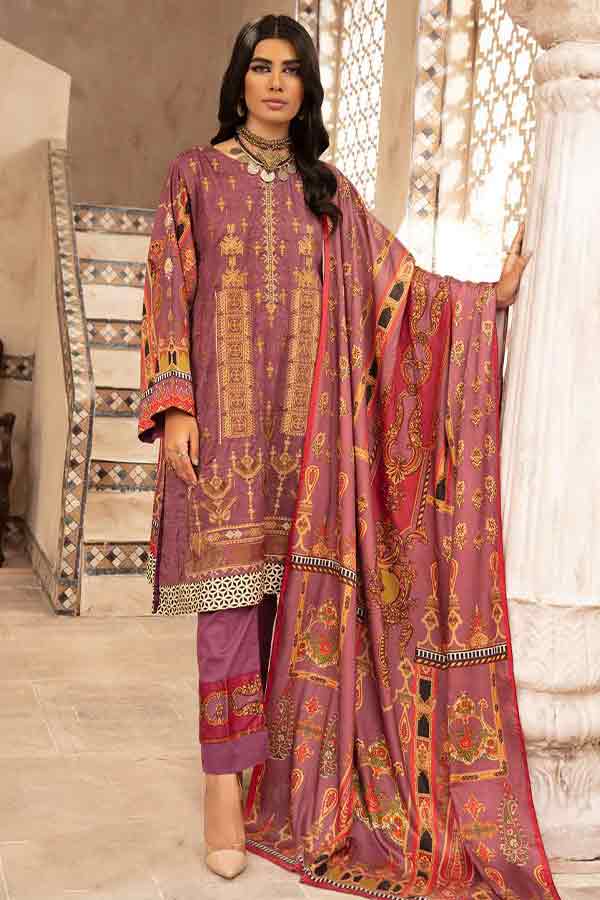 Johra Kundan Emb DP Linen`21 JR#104
